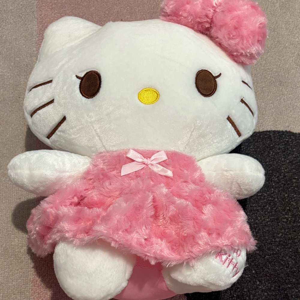 Hello Kitty Plush in Pink Dress